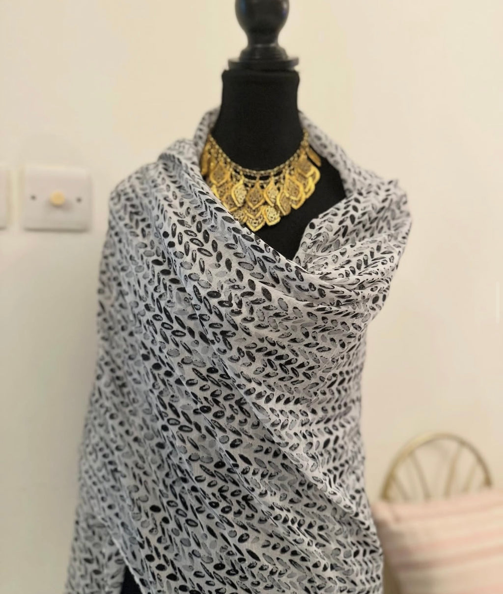 Leaf Trace Scarf (Copy)