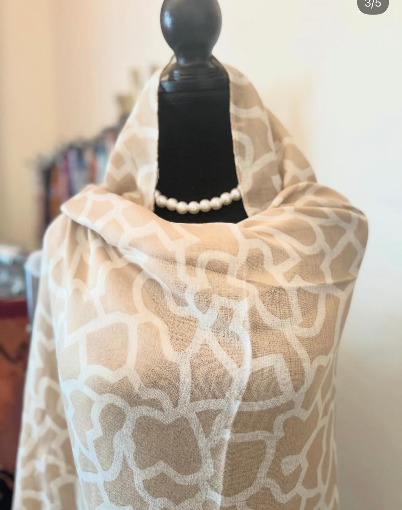 Sahara Pattern Scarf