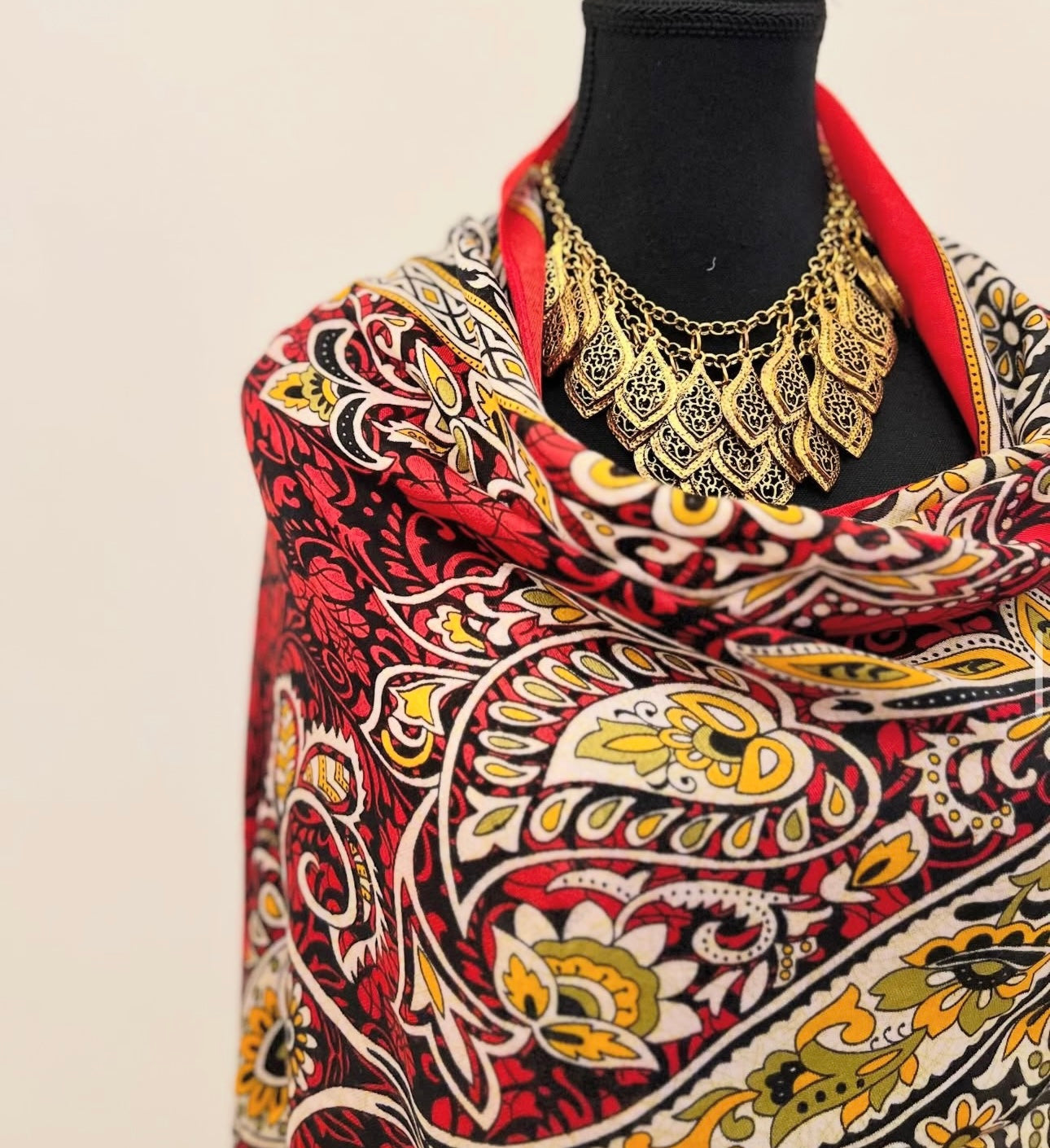 Heritage Rouge Scarf