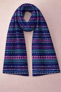 Boho Tribal Stripe Scarf – Pattern Wrap